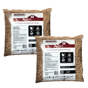 Pellet, Sustrato De Madera Para Mascotas 10 Kg Bioinvert