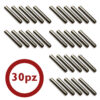 30 Bebedero (pipeta) 7cm C/balín, Acero Inox (pack 30 Pzs) - Imagen 3